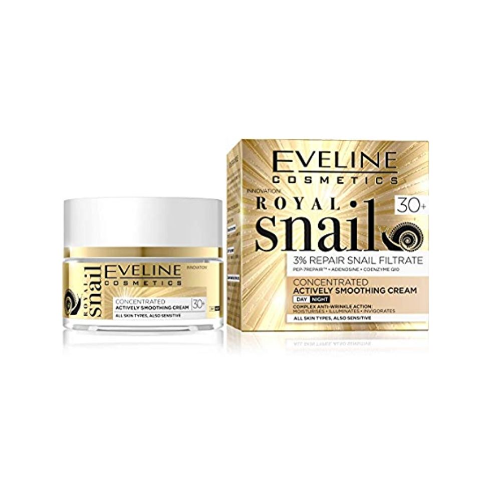 Eveline Royal Snail Concentrated Active Smoothing Day & Night Cream 30+ 